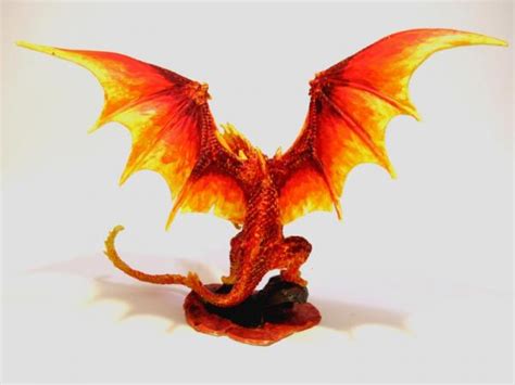 89001 Pathfinder Red Dragon Melty Lava Edition Show Off Painting