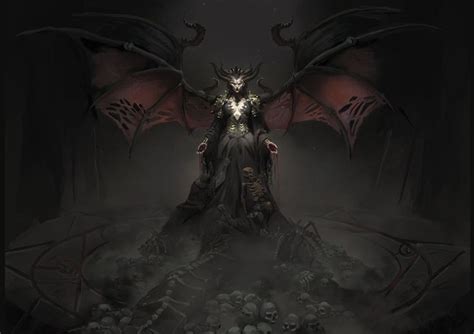 Artstation Lilith Diablo Iv Fanart Victoria K Dark Fantasy Art