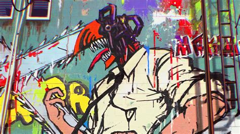 denji chainsaw man anime   wallpaper