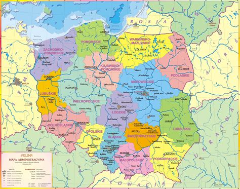 Mapa Polski Z Miastami Szczegółowa | defeestvilla