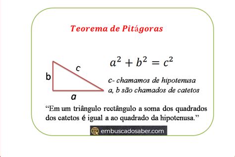 Matematica O Teorema De Pitagoras Demonstracao E Como Calcular Images
