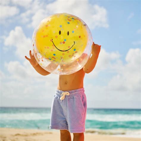 Inflatable Beach Ball Sunnylife Sunnylife X Smiley Triunfo Hoje