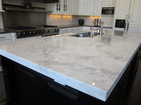 Light Grey Granite Countertop Connected By Stainless Steel Faucet And
