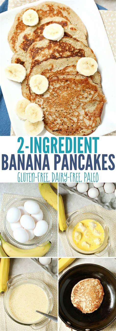 With 2 Eggs And 1 Banana These Quick And Easy Pancakes Are Naturally