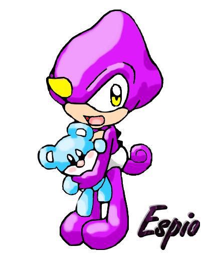 Espio Baby Colored By Puppydukey On Deviantart