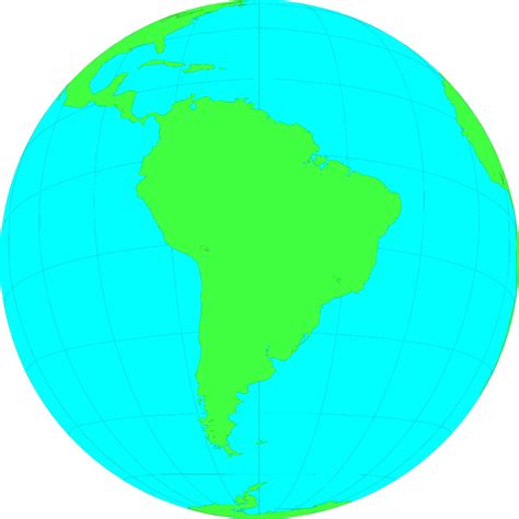 Globe South America Png Clip Art Library