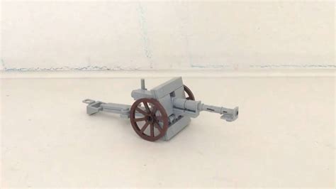 Lego Ww1 Cannon De 75mm Mle 1897 Field Gun Youtube