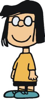 However, even though marcie is more open about her feelings than peppermint patty, charlie brown seems oblivious to the feelings she has for him, and only thinks of her as a friend. Marcie (From Charles M. Schulz' series Peanuts) | WeirdSpace