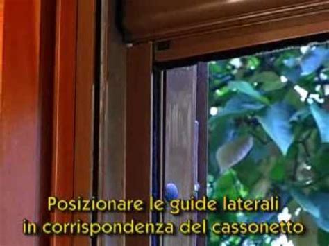 Come si ripara con una zanzariera rotta? Come si installa una Zanzariera - YouTube