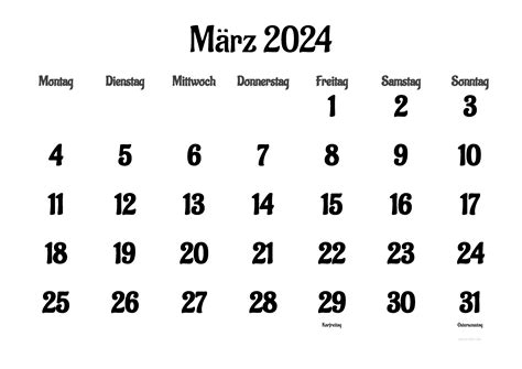 Kalender März 2023 Zum Ausdrucken Pdf Xls Png