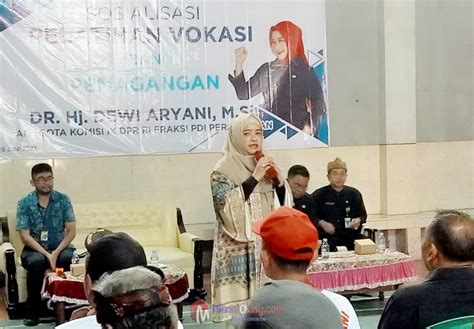Dewi Aryani Bersama Kemenaker Ri Menggelar Sosialisasi Pelatihan Vokasi Dan Pemagangan Daerah