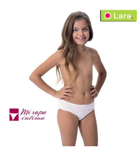 Bikini Niña Algodón Calada Lara 3324 De Venta Online Donde