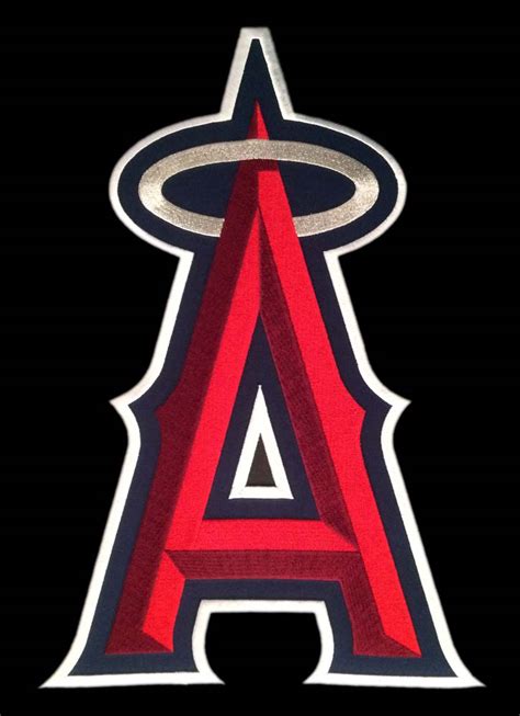 Los Angeles Angels Of Anaheim Mlb Baseball Huge 1425 Team Logo Patch