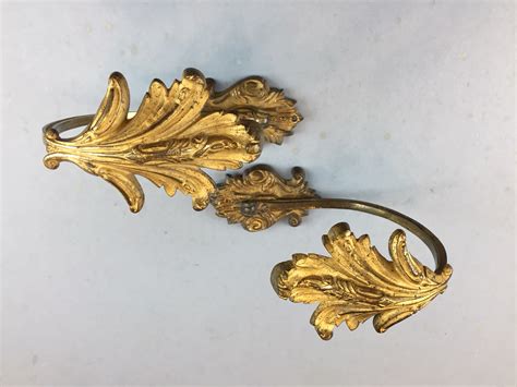 Pair Of Gilded Brass Curtain Tie Backs Christopher Buck Antiques