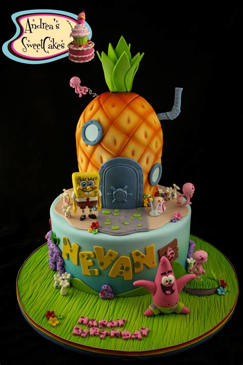flickr spongebob cake cupcake cakes crazy cakes