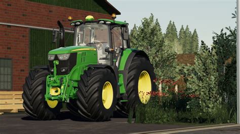 John Deere 6m Large Frame 2015 And 2020 Fs19 Mod Mod For Farming