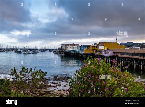 Monterey Bay Sunrise Stock Photo Alamy