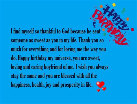 Romantic Birthday Paragraphs for Your Boyfriend | Happy Birthday Wishes