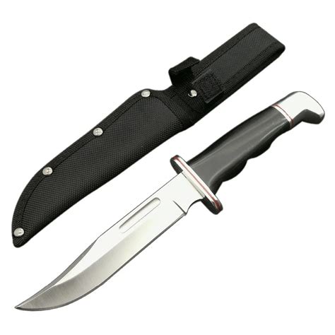 Mengoing Combat Knife Fixed Blade Knife 7cr17mov Steel 58hrc High