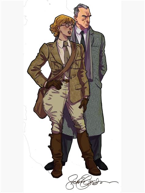 mary russell and sherlock holmes poster for sale by laurierking redbubble