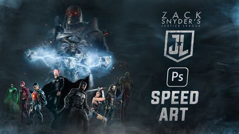 Zack snyder's definitive director's cut of justice league. Zack Snyder's Justice League Poster | Speed art - YouTube