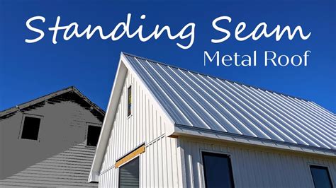 Standing Seam Metal Roof Installation And Benefits Youtube