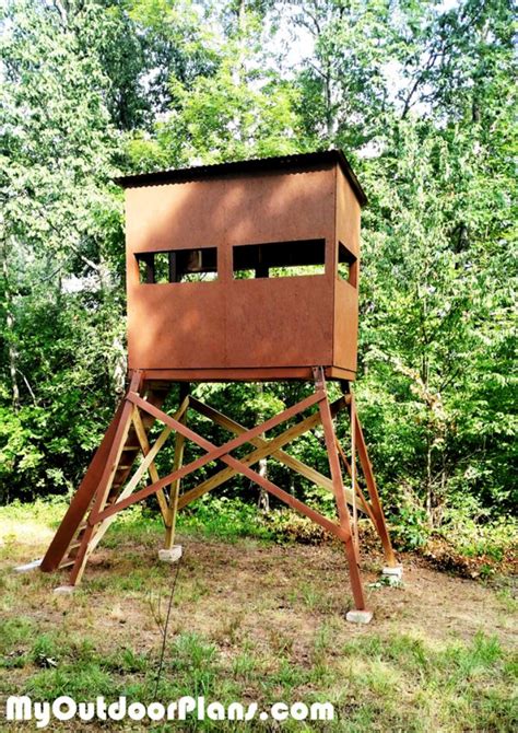 15 Best And Free Diy Deer Blind Plans To Build Your Own