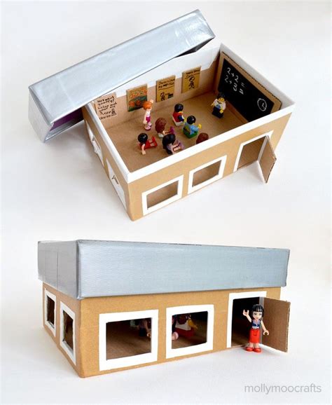 5 Coolest Diy Kids Toys Made With Cardboard Petit And Small Caixa De