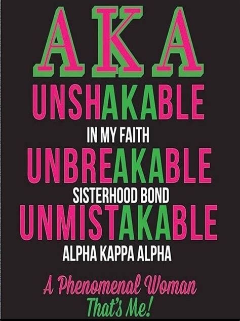 To All The Phenomenal Women Of Alpha Kappa Alpha Sorority Inc