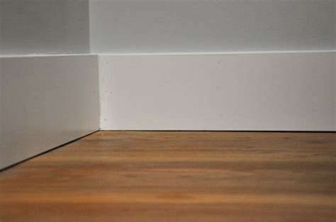 Modern Baseboard Without Molding Flat Molding Baseboard Styles