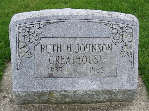 Ruth Hazel Johnson Greathouse Find A Grave Memorial