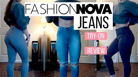 Fashion Nova Jeans Review And Try On Youtube