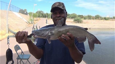 Tempe Town Lake Fishing Phoenix Arizona Youtube