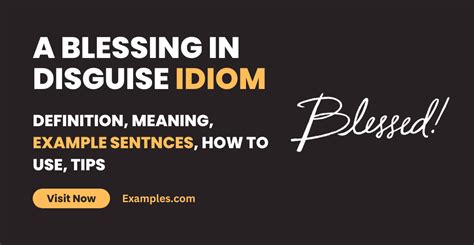 A Blessing In Disguise Idiom 19 Examples How To Use Pdf Tips