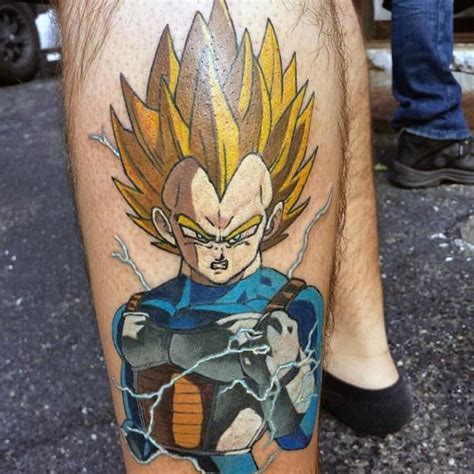 The dragon ball itself is a funky image, while meme culture and the internet has introduced us to super saiyan powering up. 100 Video Game Tattoos For Men - Gamer Ink Designs