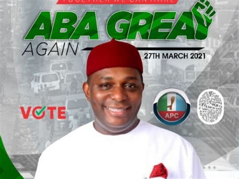 Aba Northsouth Mascot Uzor Kalu Wins Apc Primary Election — Abacityblog