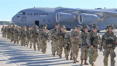 First Wave Of Us Troops Deployed To Kuwait In Response To Baghdads Us