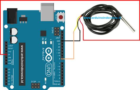 Cara Mengakses Dan Pemrograman Sensor Suhu Ds18b20 Menggunakan Arduino
