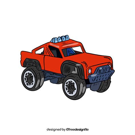 Red Pickup Truck Car Clipart Free Download