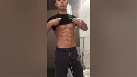 Teen 16yo Bodybuilder Flexing Ripped Muscle Full Video In Briefs