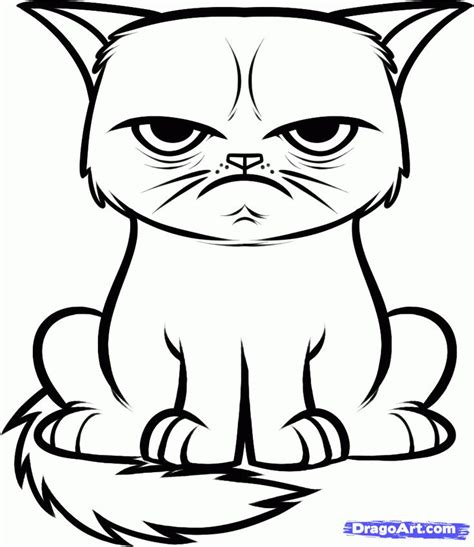 Search the broad option of totally free coloring sheets for kids to locate educational, animations, nature, pets, holy bible coloring pages, as well as. Grumpy Cat - Cake Drawing Reference | Pastel | Grumpy cat ...