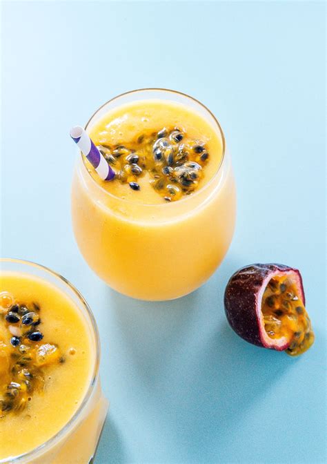 10 Minute Passion Fruit Smoothie Live Eat Learn