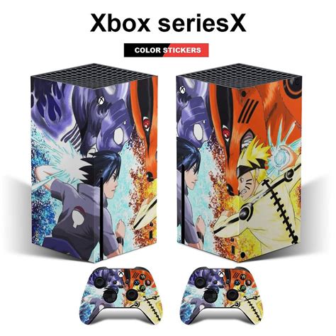 Buy Xbox Series X Console And Controller Skins Naruto Sasuke Cartoon