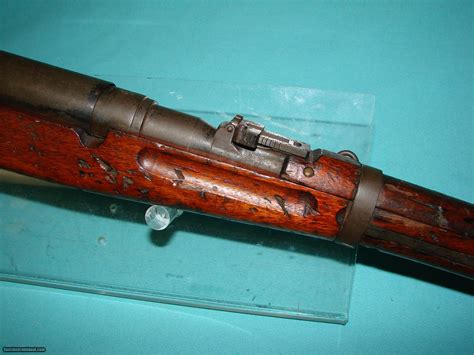 The type 38 rifle used the 6.5×50mm arisaka cartridge. Arisaka Type 38