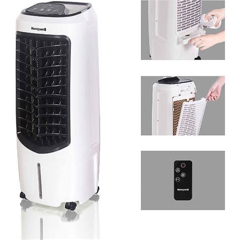 Honeywell 194 CFM Indoor Evaporative Air Cooler Swamp Cooler With