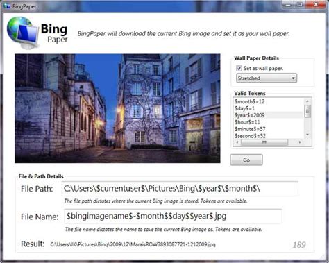 Bingpaper Automatically Set Your Desktop Wallpaper To The Daily Bing Image