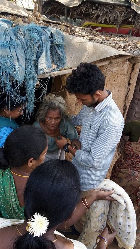 Andhra Pradesh Youth Save Woman From Starvation