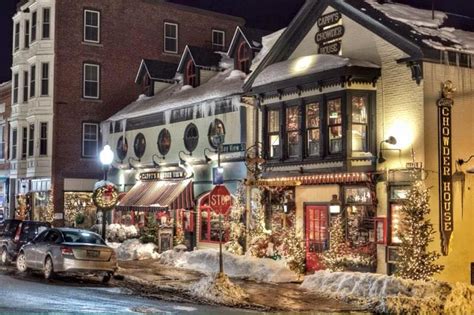 10 Main Streets In Maine That Are Pure Magic During Christmastime Maine