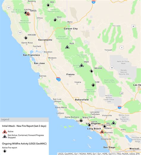 28 California Fires Today Map Maps Online For You