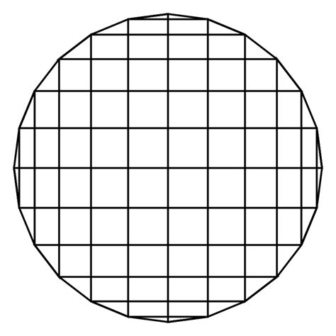 24gon Rectangle Grid Openclipart